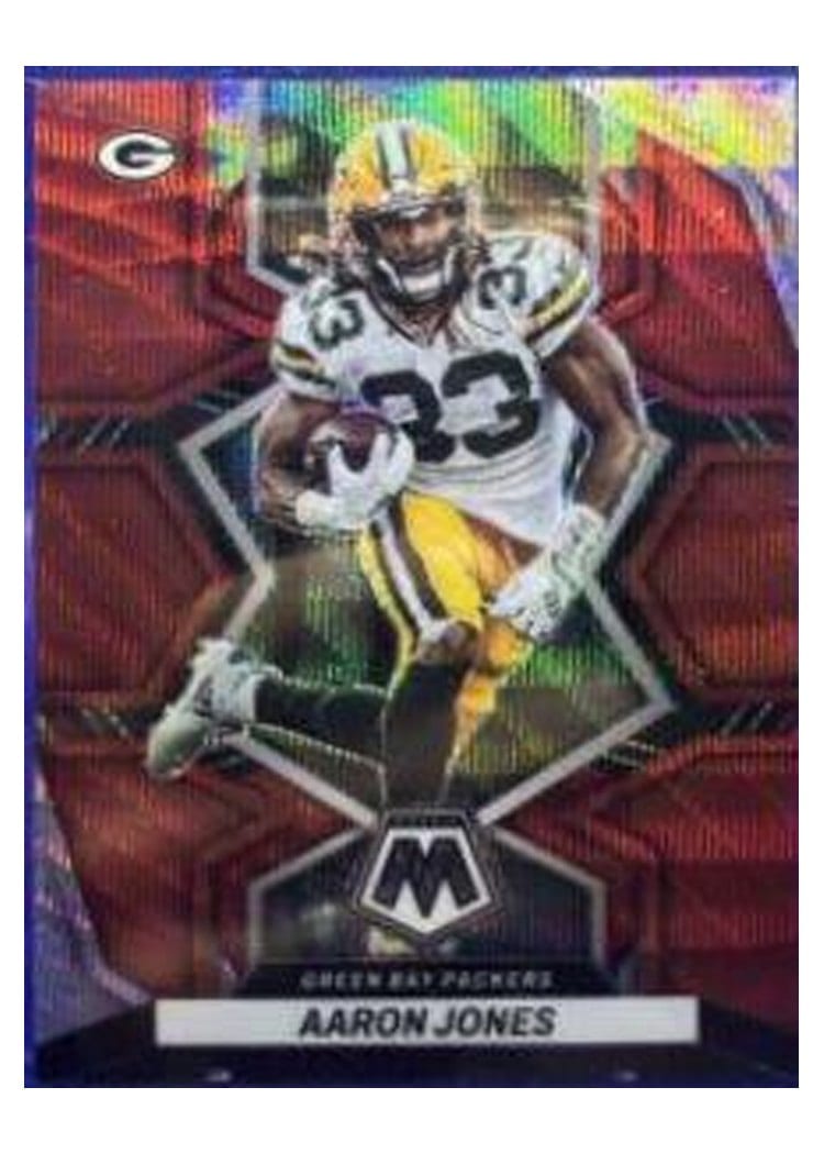 2022 Panini Mosaic Base Set Aaron Jones #70 card