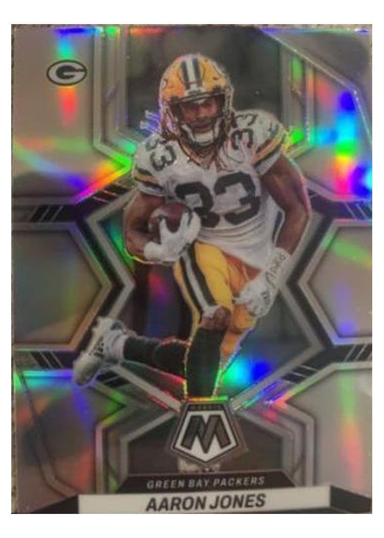 2022 Panini Mosaic Base Set Aaron Jones #70 card