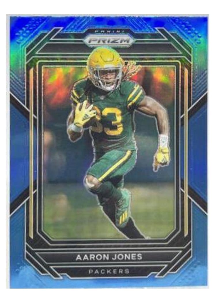 2022 Panini Prizm Base Set Aaron Jones #104 card