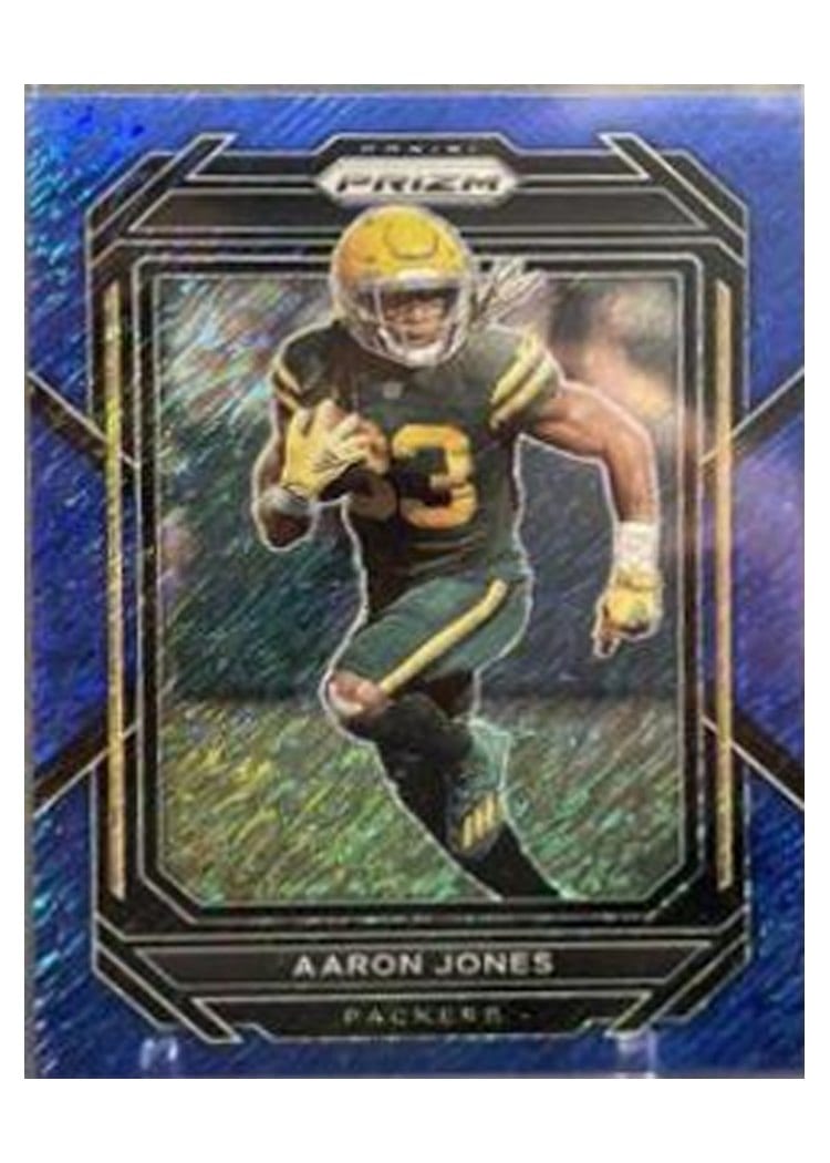 2022 Panini Prizm Base Set Aaron Jones #104 card