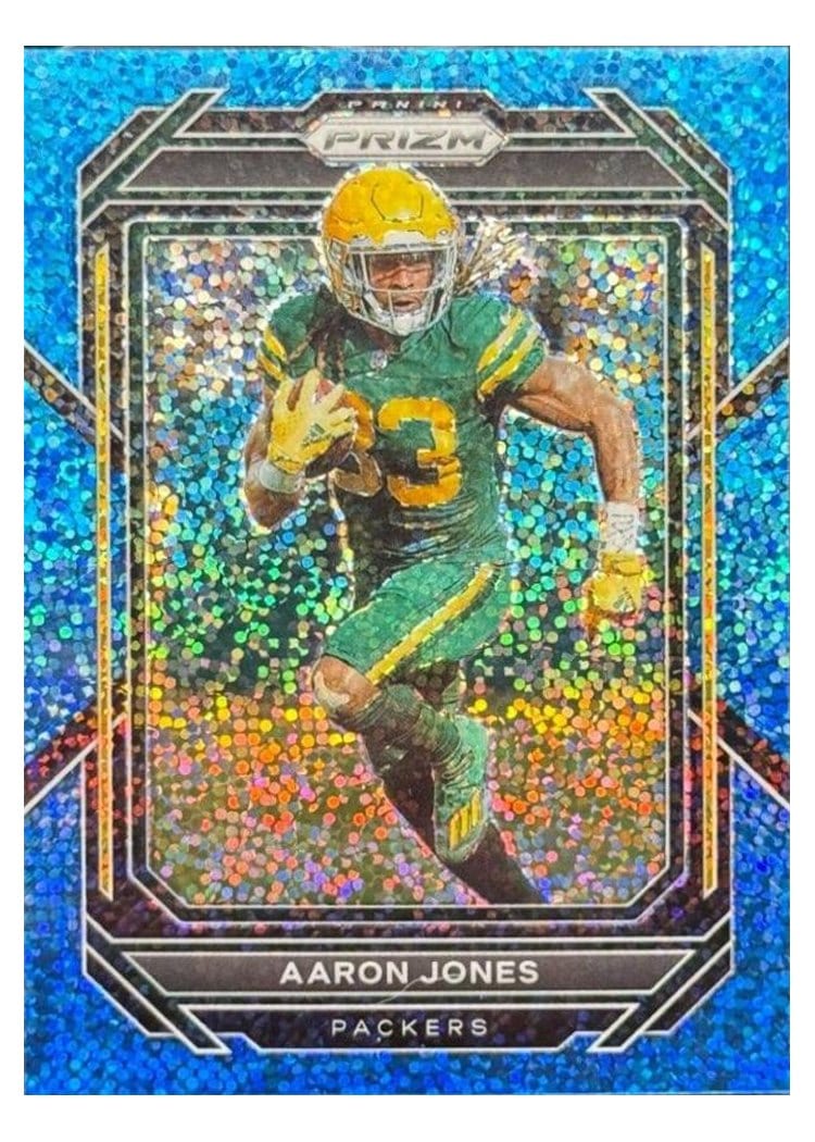 2022 Panini Prizm Base Set Aaron Jones #104 card