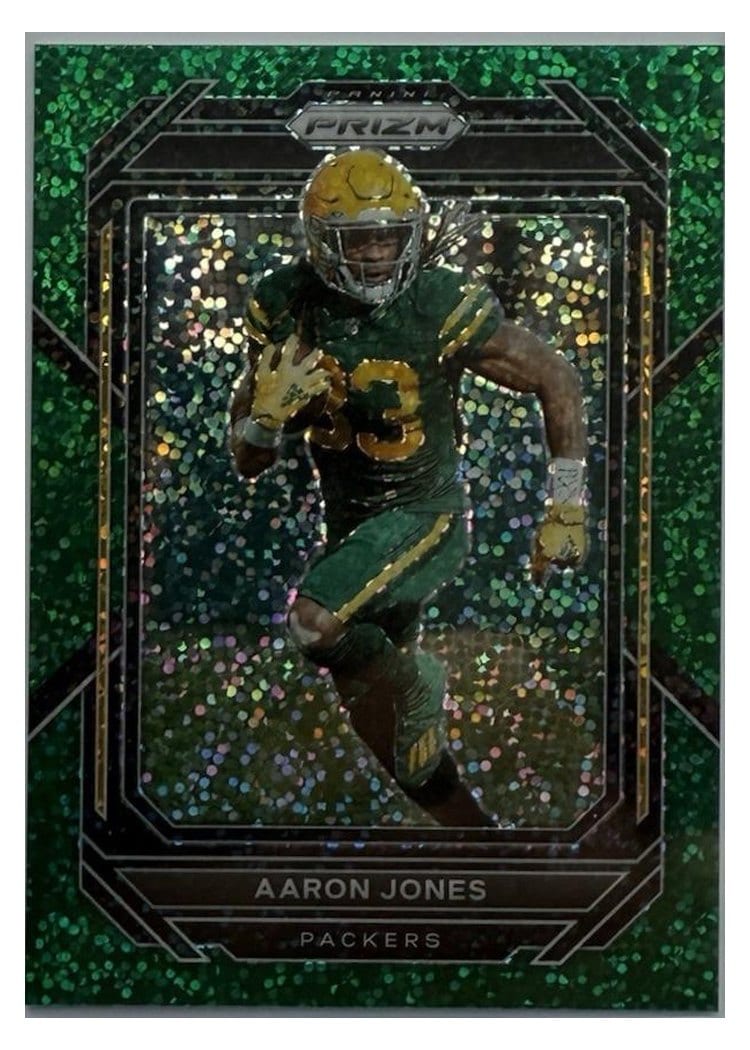 2022 Panini Prizm Base Set Aaron Jones #104 card