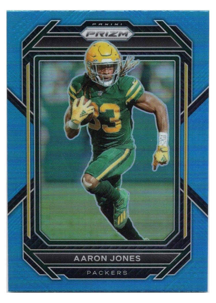 2022 Panini Prizm Base Set Aaron Jones #104 card