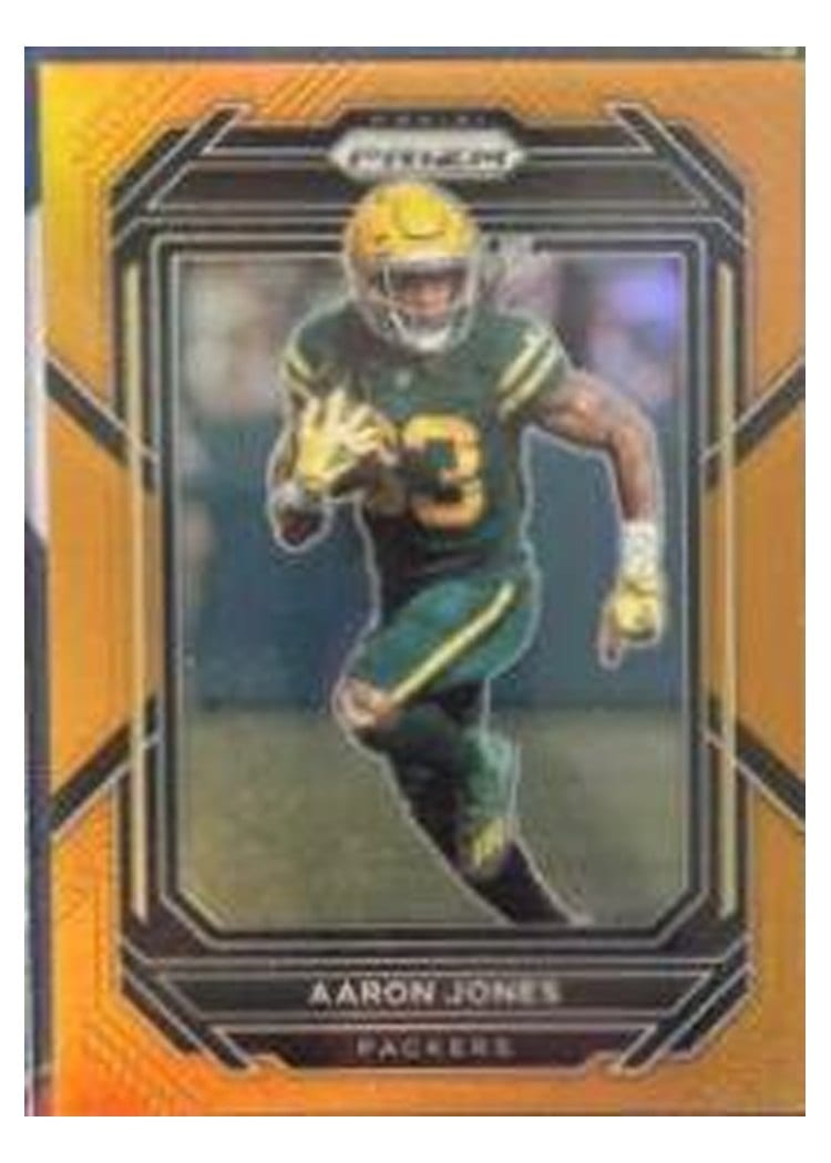 2022 Panini Prizm Base Set Aaron Jones #104 card