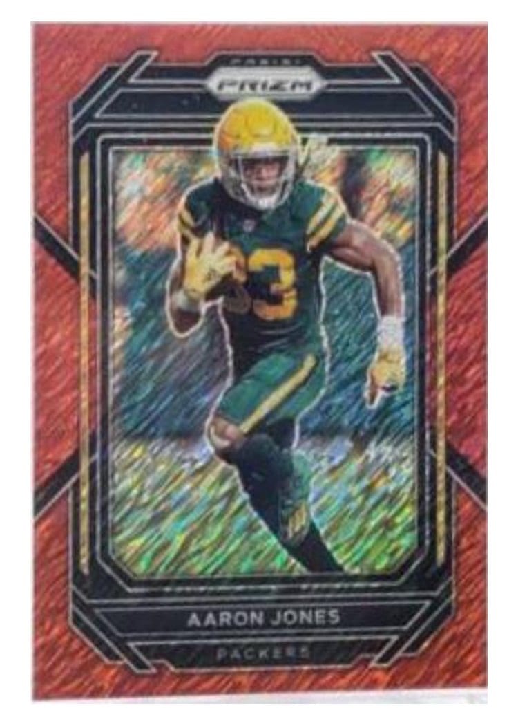 2022 Panini Prizm Base Set Aaron Jones #104 card