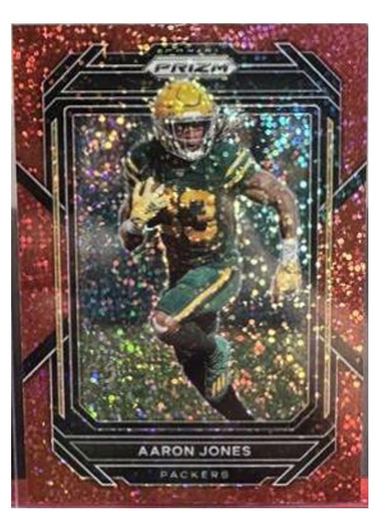 2022 Panini Prizm Base Set Aaron Jones #104 card
