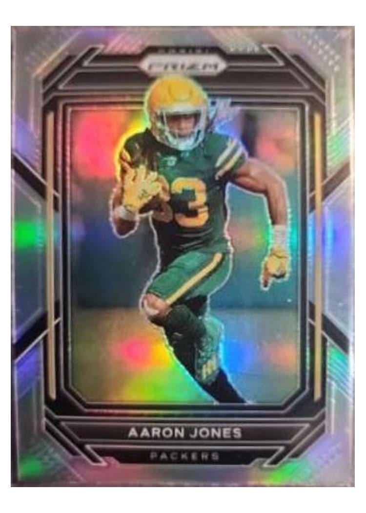 2022 Panini Prizm Base Set Aaron Jones #104 card