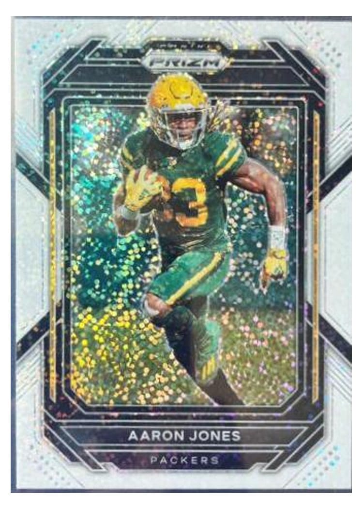 2022 Panini Prizm Base Set Aaron Jones #104 card