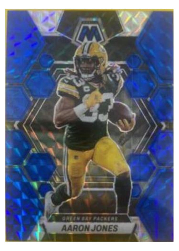 2023 Panini Mosaic Base Set Aaron Jones #85 card