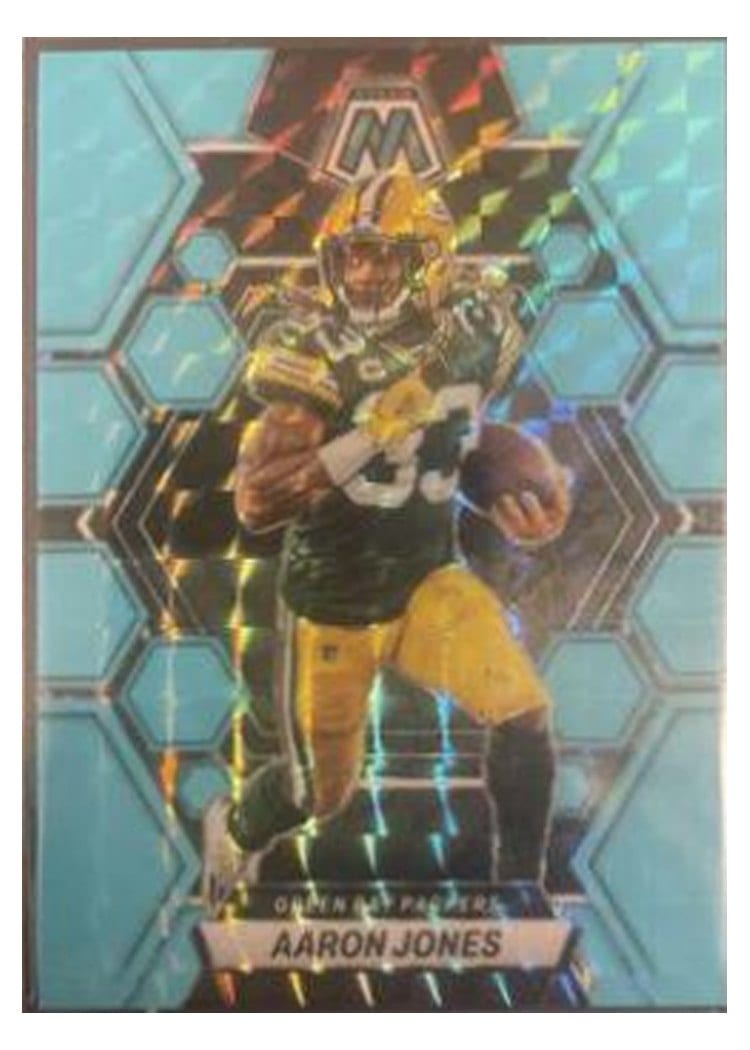 2023 Panini Mosaic Base Set Aaron Jones #85 card