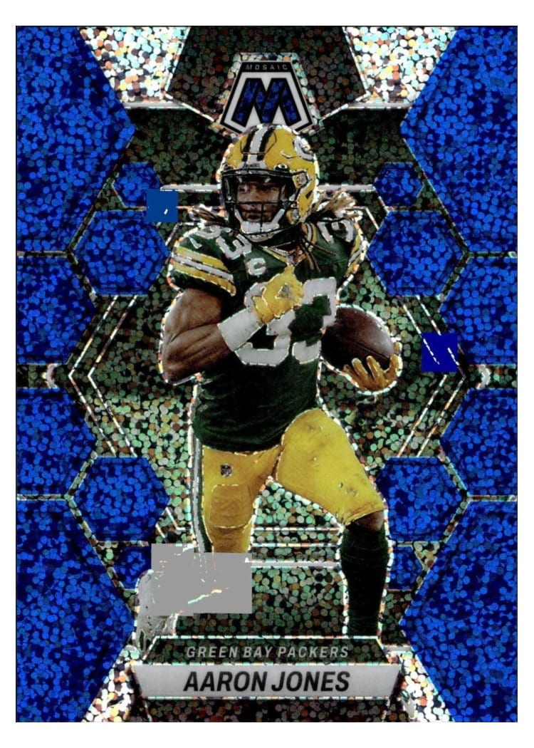 2023 Panini Mosaic Base Set Aaron Jones #85 card