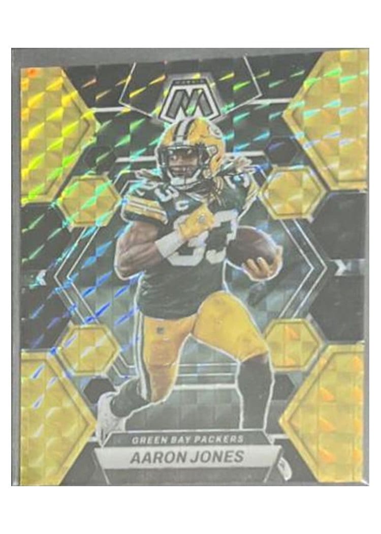 2023 Panini Mosaic Base Set Aaron Jones #85 card