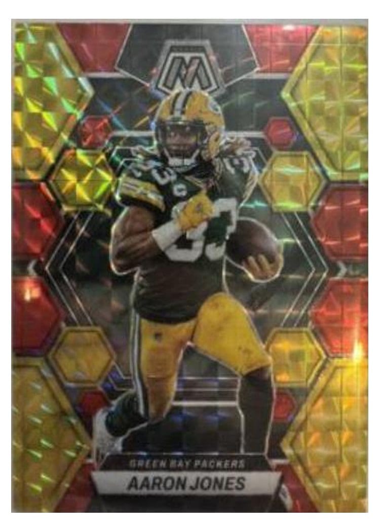 2023 Panini Mosaic Base Set Aaron Jones #85 card