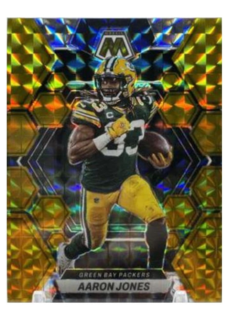 2023 Panini Mosaic Base Set Aaron Jones #85 card