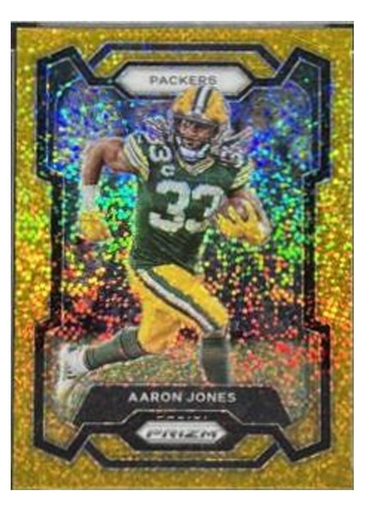 2023 Panini Mosaic Base Set Aaron Jones #85 card
