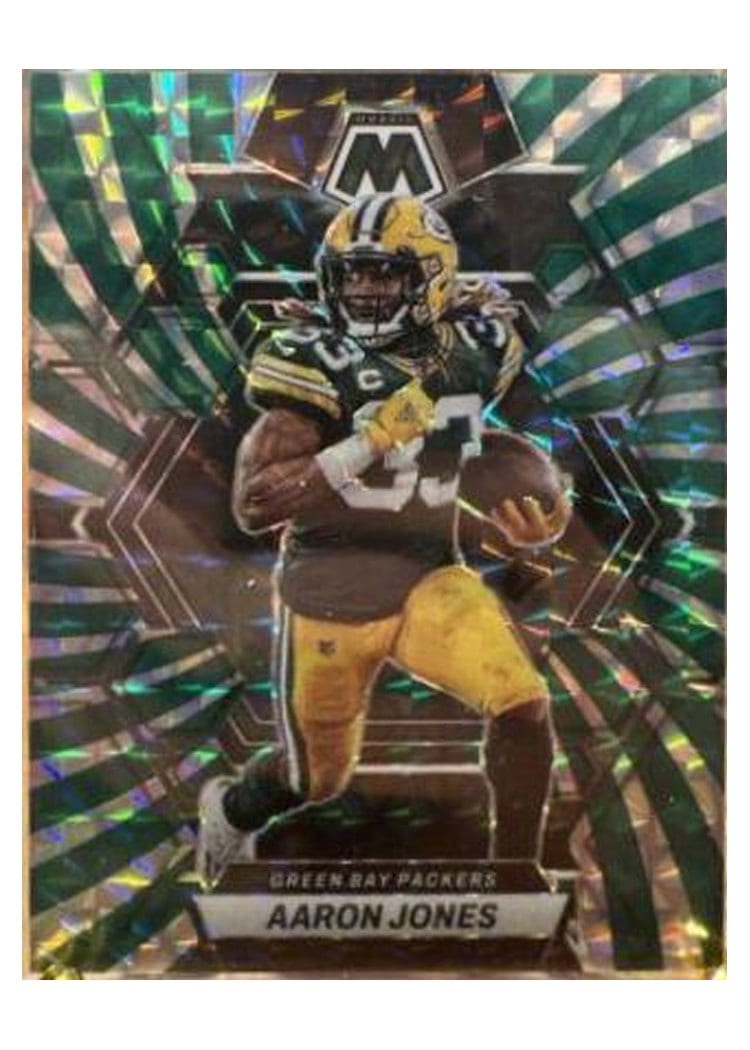 2023 Panini Mosaic Base Set Aaron Jones #85 card
