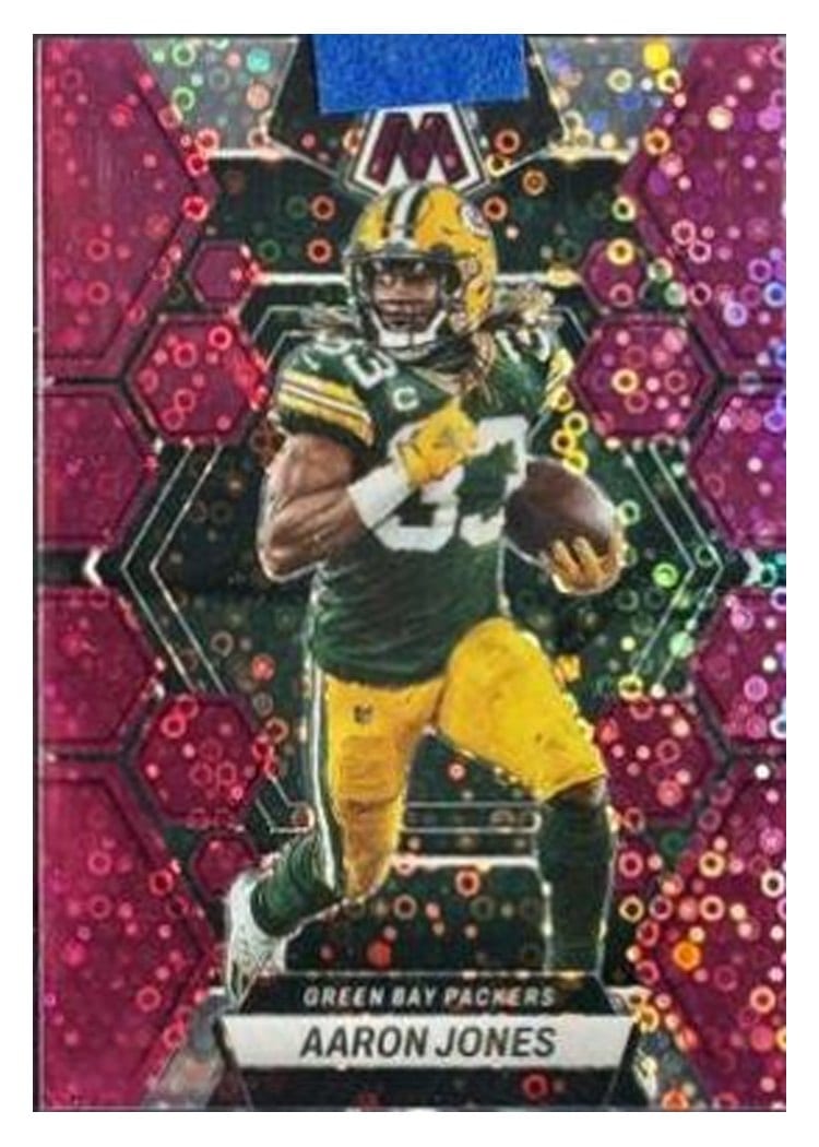 2023 Panini Mosaic Base Set Aaron Jones #85 card