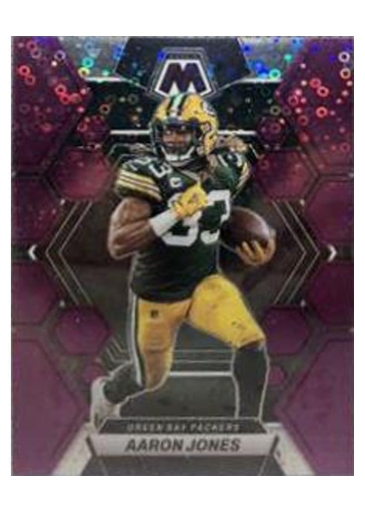 2023 Panini Mosaic Base Set Aaron Jones #85 card