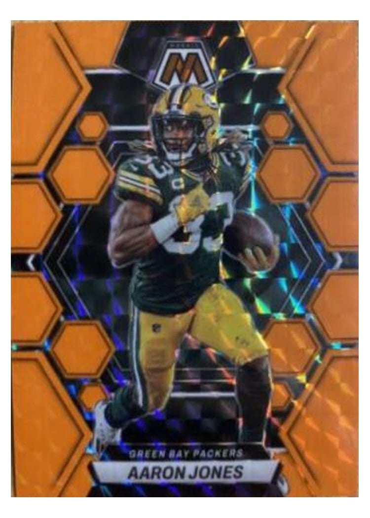 2023 Panini Mosaic Base Set Aaron Jones #85 card