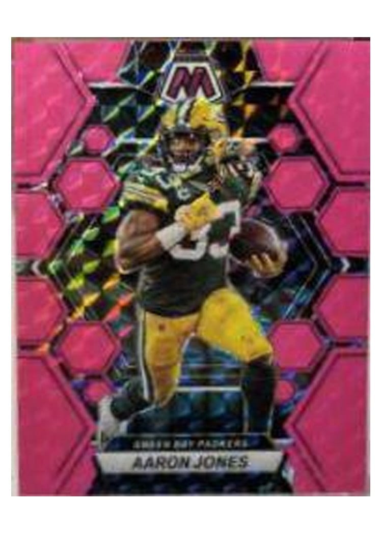2023 Panini Mosaic Base Set Aaron Jones #85 card