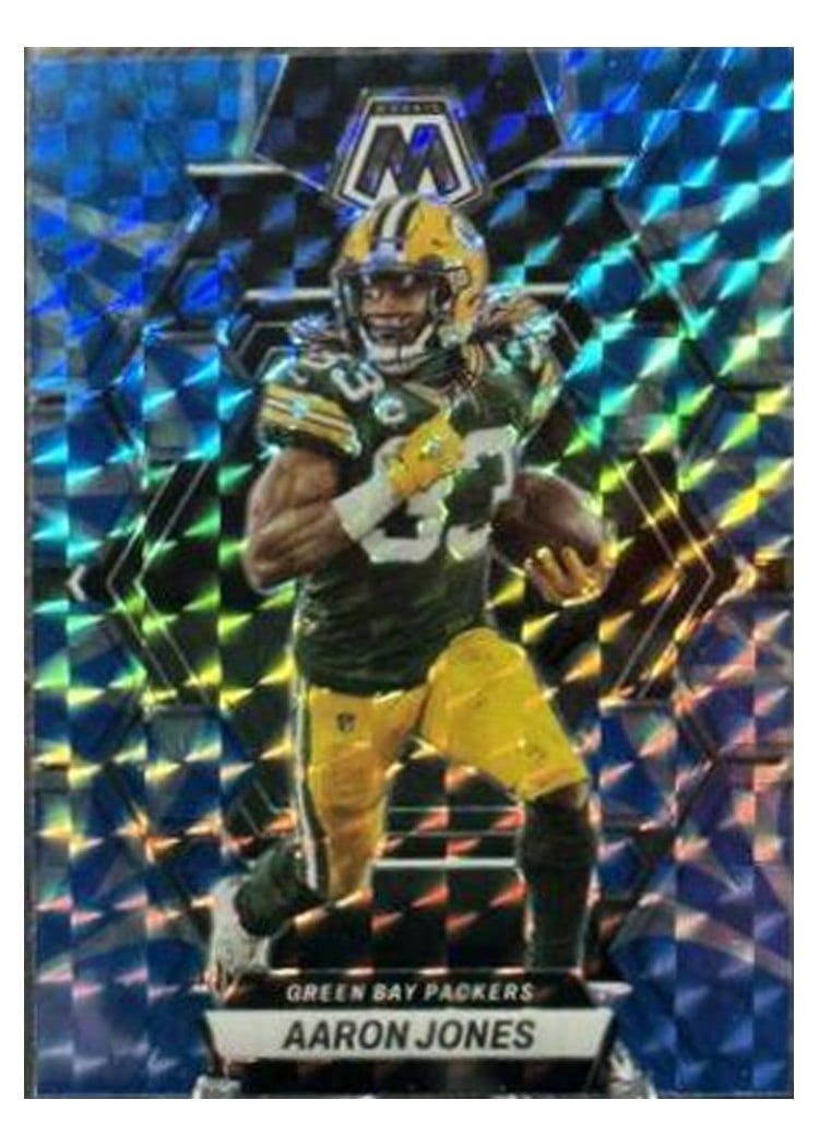 2023 Panini Mosaic Base Set Aaron Jones #85 card