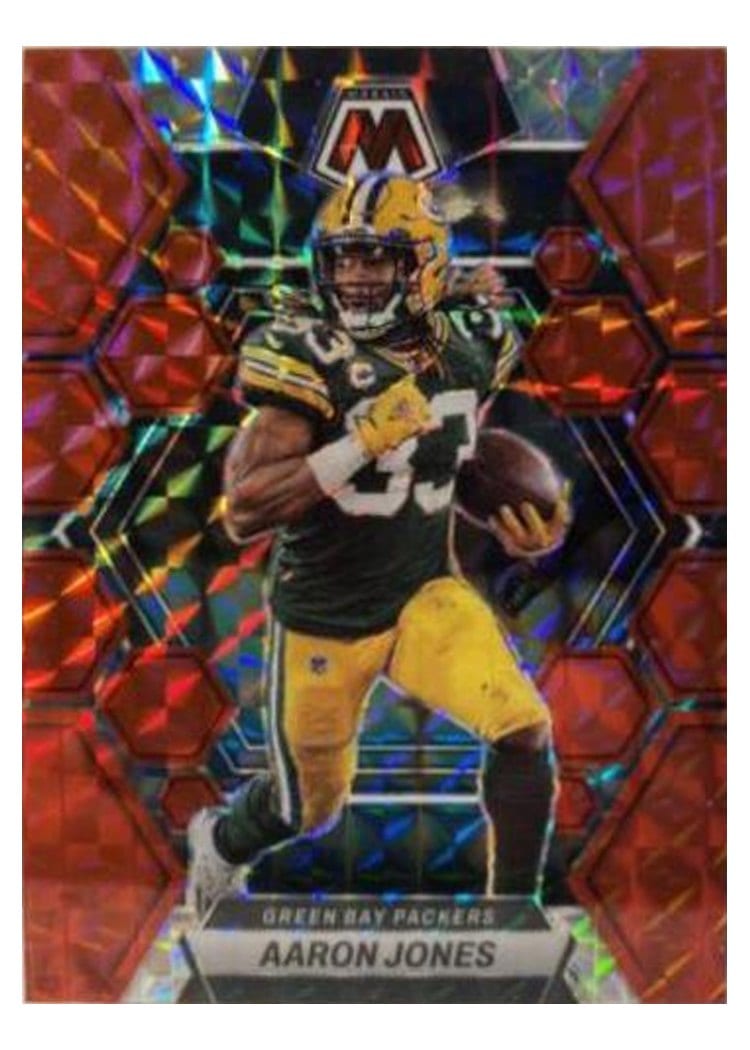 2023 Panini Mosaic Base Set Aaron Jones #85 card