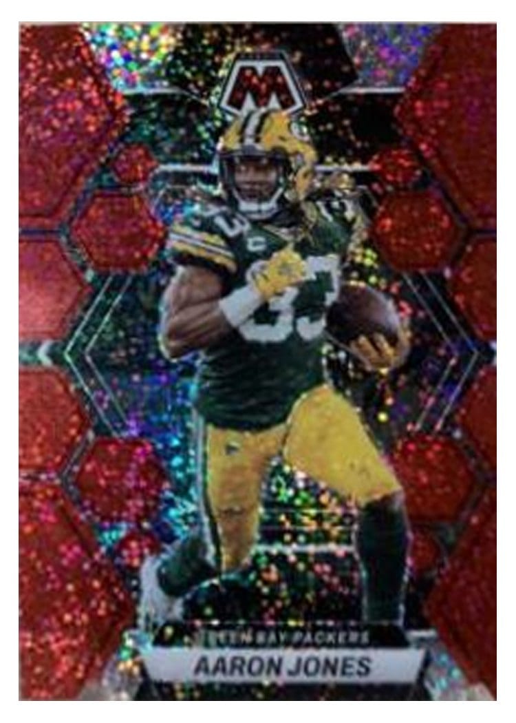 2023 Panini Mosaic Base Set Aaron Jones #85 card