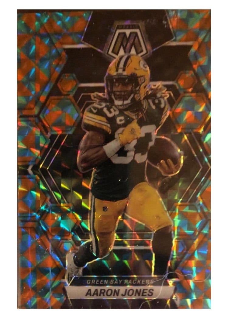 2023 Panini Mosaic Base Set Aaron Jones #85 card