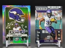 2024 Panini Contenders Optic Base Set Aaron Jones #37 card