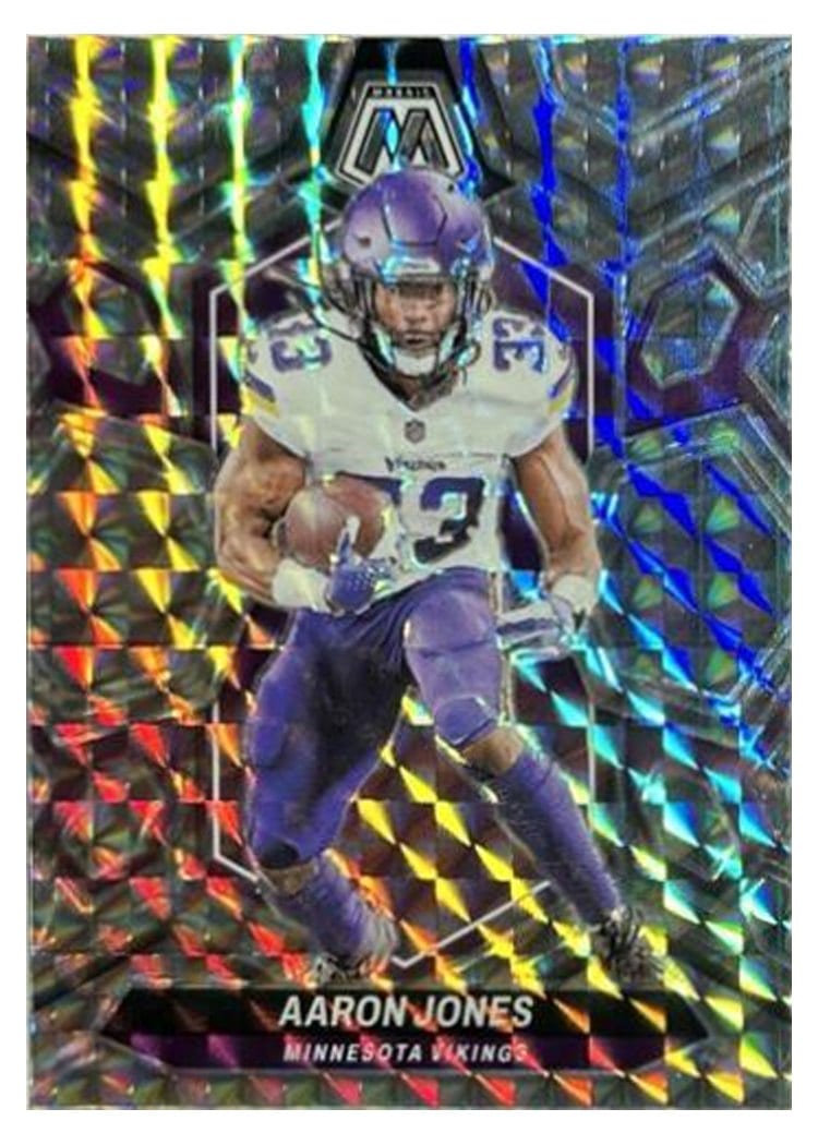 2024 Panini Mosaic Base Set Aaron Jones #142 card