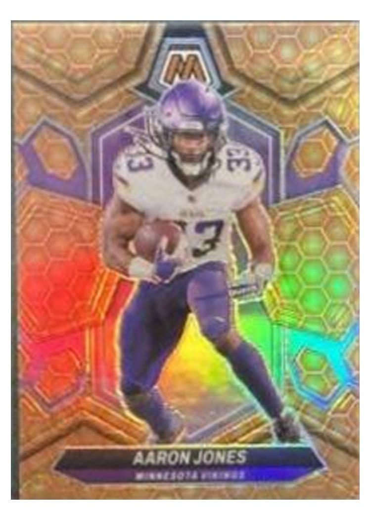 2024 Panini Mosaic Base Set Aaron Jones #142 card