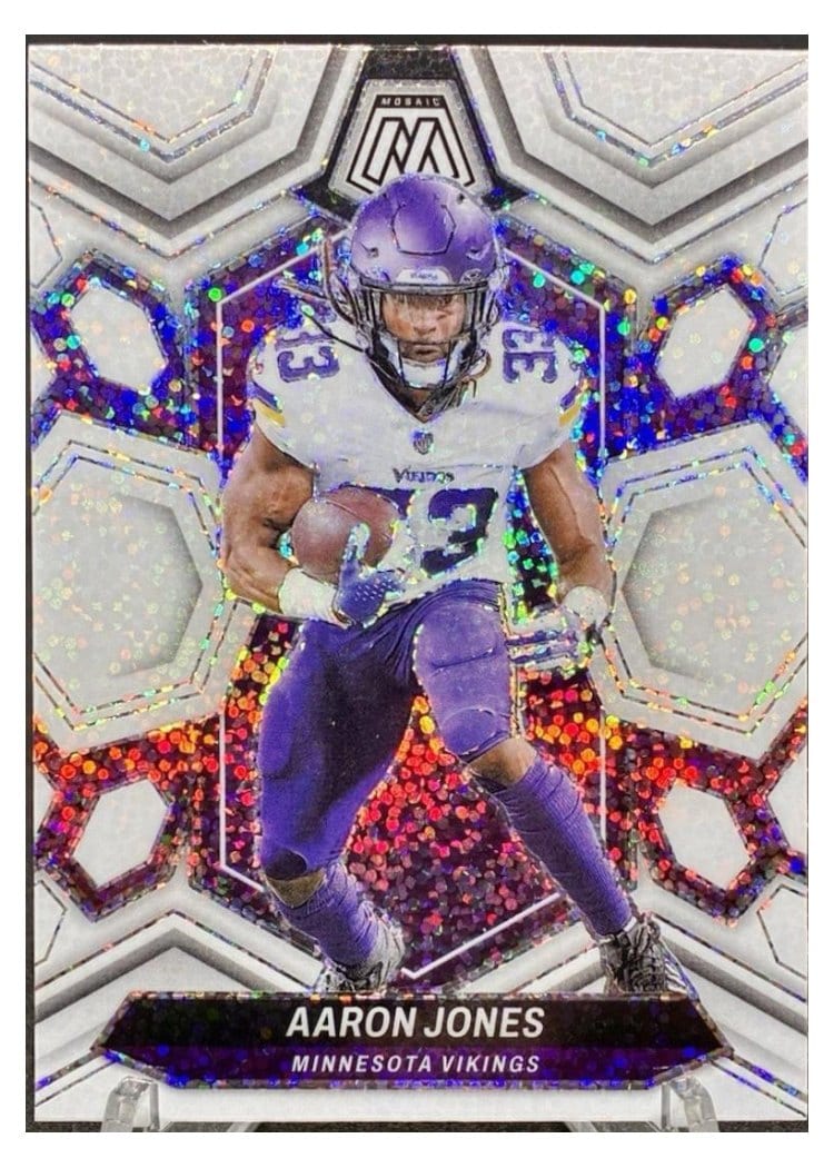 2024 Panini Mosaic Base Set Aaron Jones #142 card