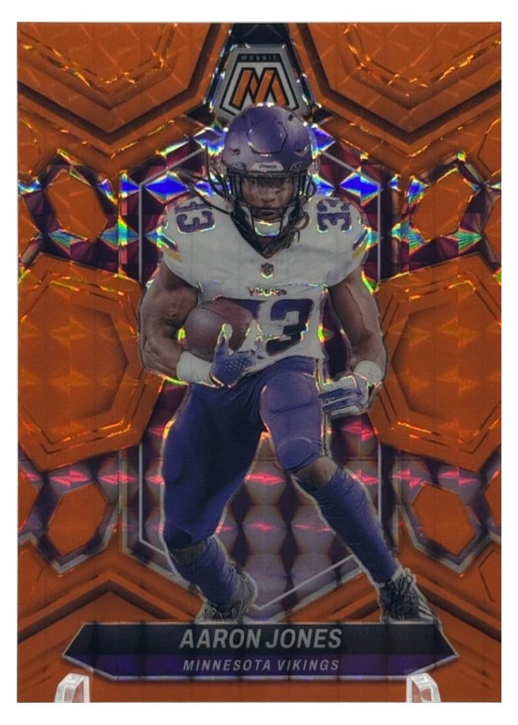 2024 Panini Mosaic Base Set Aaron Jones #142 card