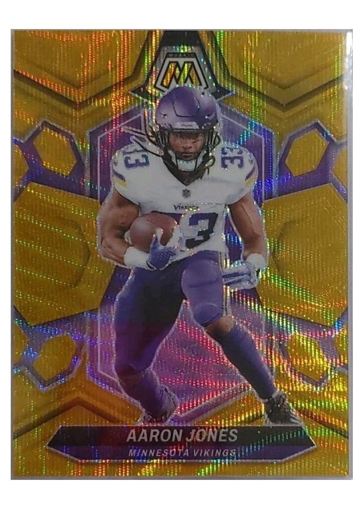 2024 Panini Mosaic Base Set Aaron Jones #142 card