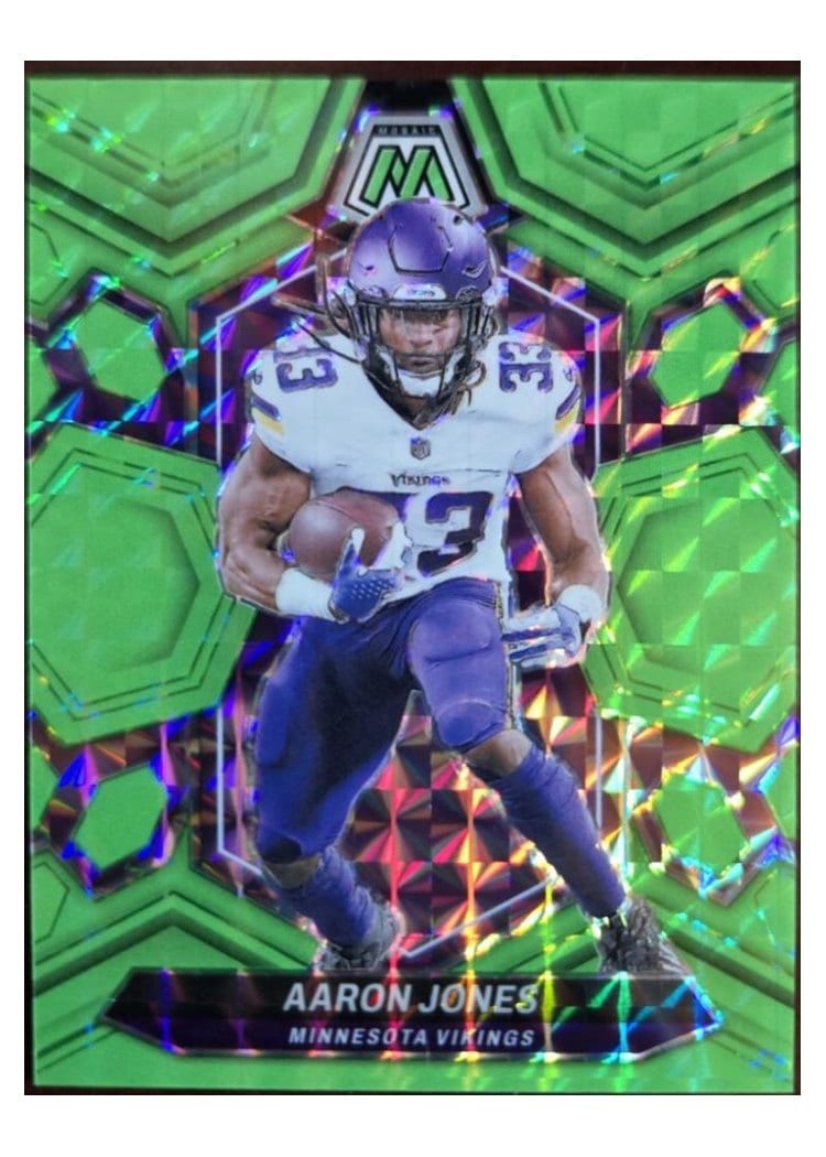 2024 Panini Mosaic Base Set Aaron Jones #142 card