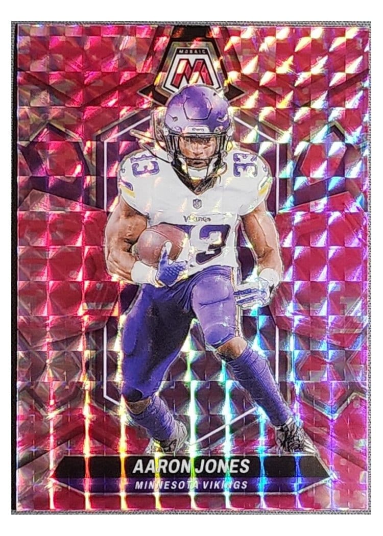 2024 Panini Mosaic Base Set Aaron Jones #142 card
