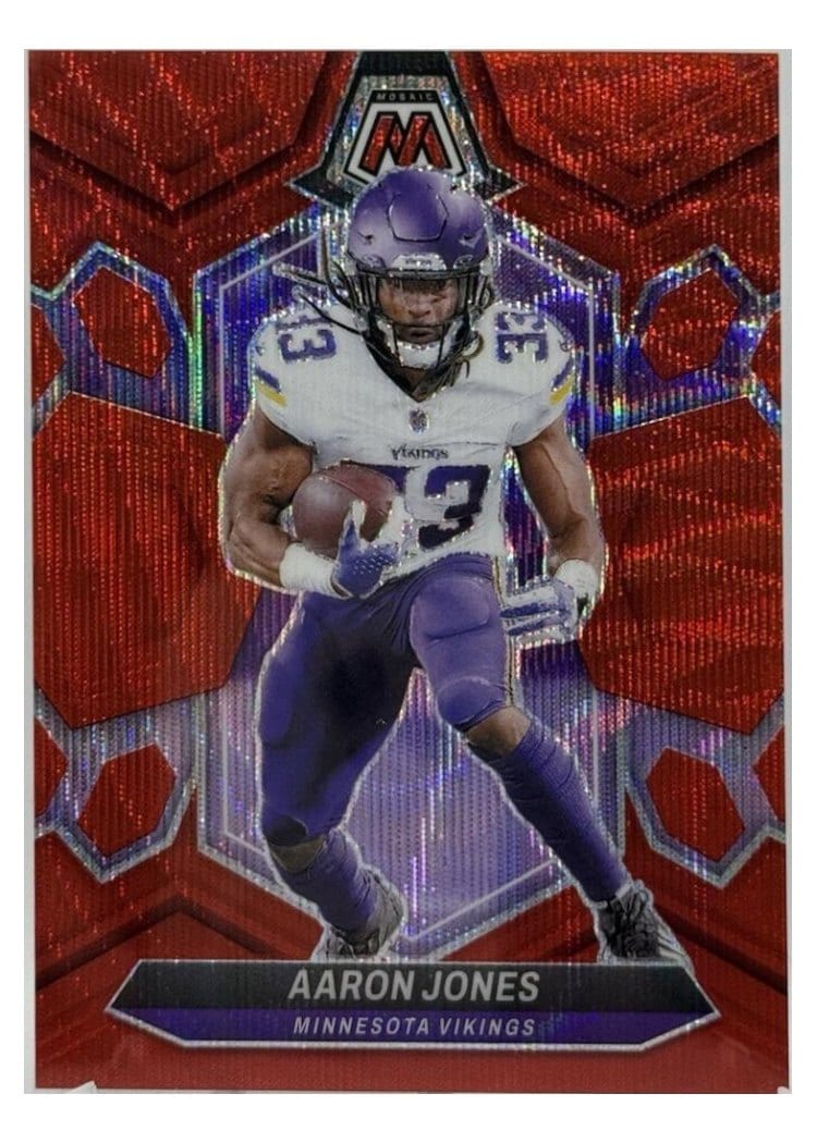 2024 Panini Mosaic Base Set Aaron Jones #142 card