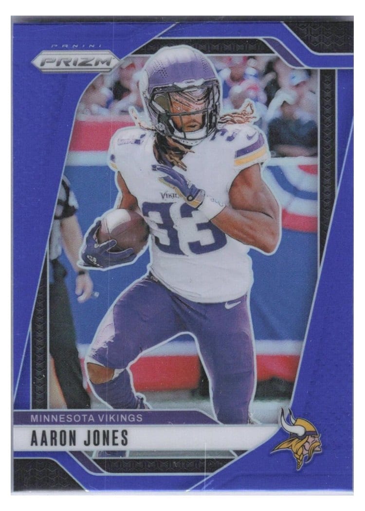 2024 Panini Prizm Base Set Aaron Jones #186 card