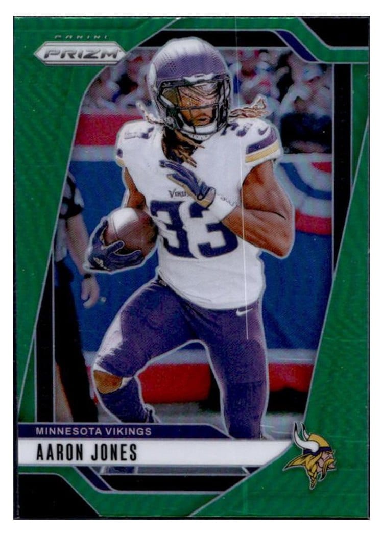 2024 Panini Prizm Base Set Aaron Jones #186 card