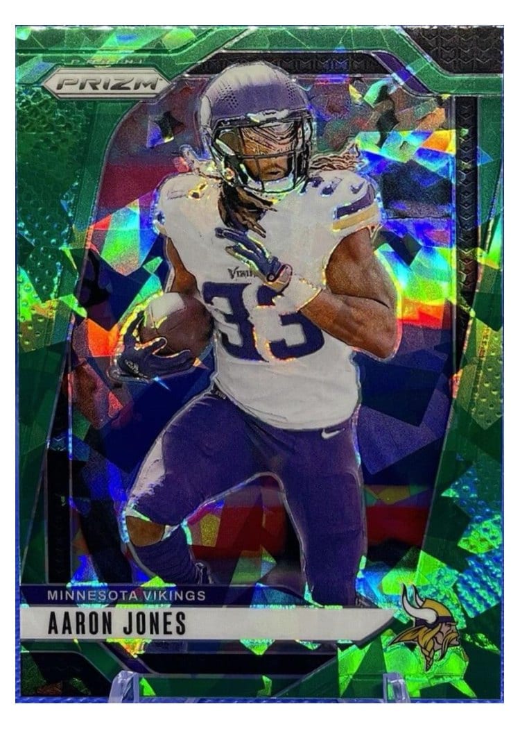 2024 Panini Prizm Base Set Aaron Jones #186 card