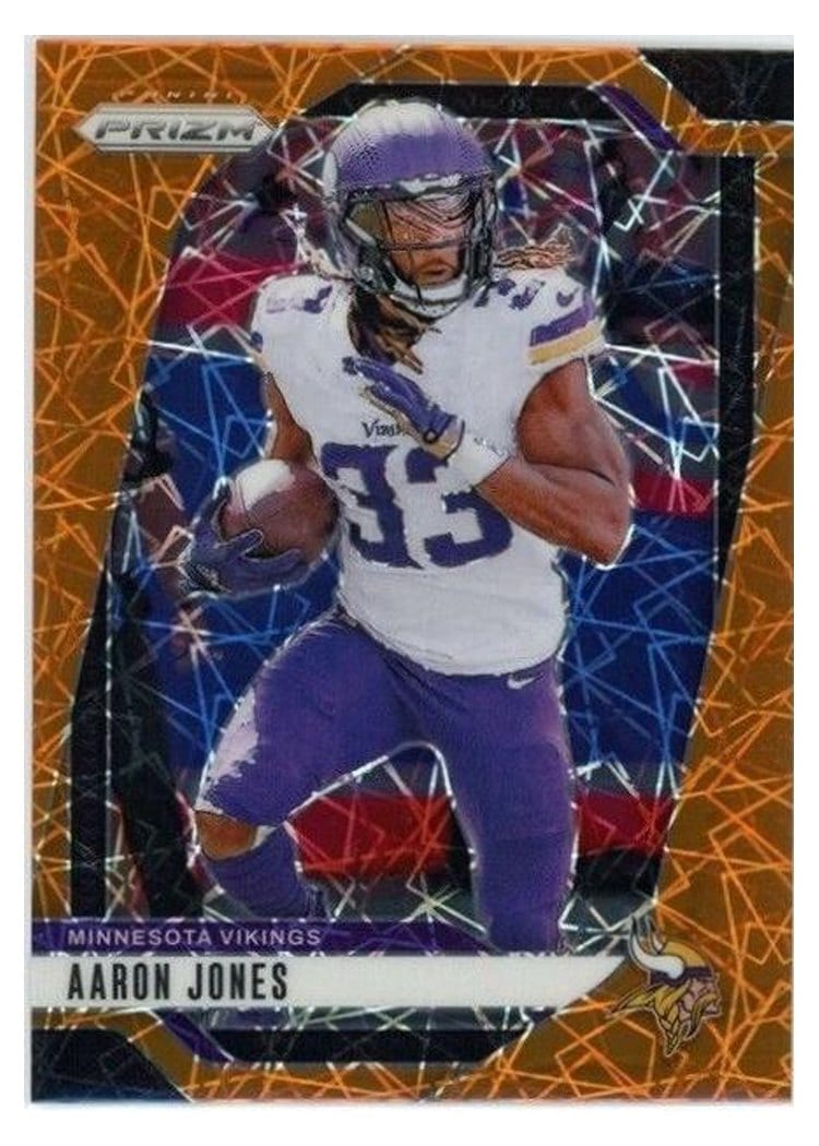 2024 Panini Prizm Base Set Aaron Jones #186 card