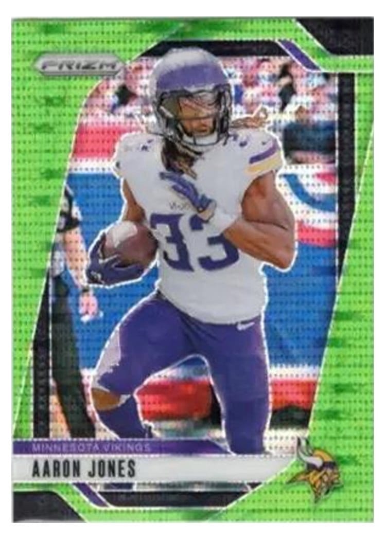 2024 Panini Prizm Base Set Aaron Jones #186 card