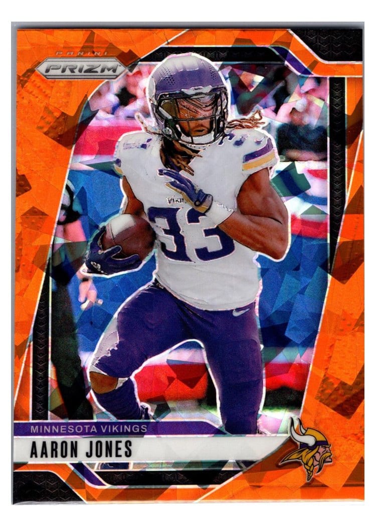 2024 Panini Prizm Base Set Aaron Jones #186 card