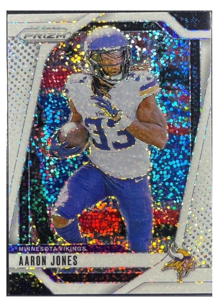 2024 Panini Prizm Base Set Aaron Jones #186 card