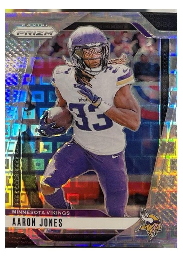 2024 Panini Prizm Base Set Aaron Jones Pandora #186 card
