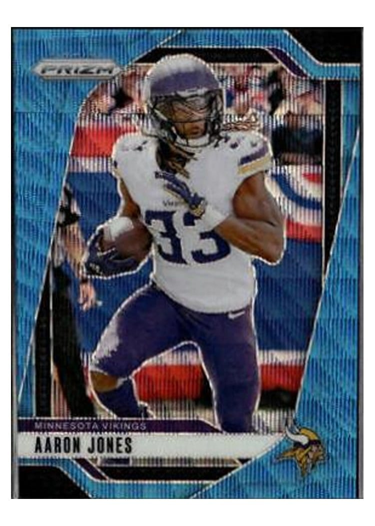 2024 Panini Prizm Base Set Aaron Jones #186 card