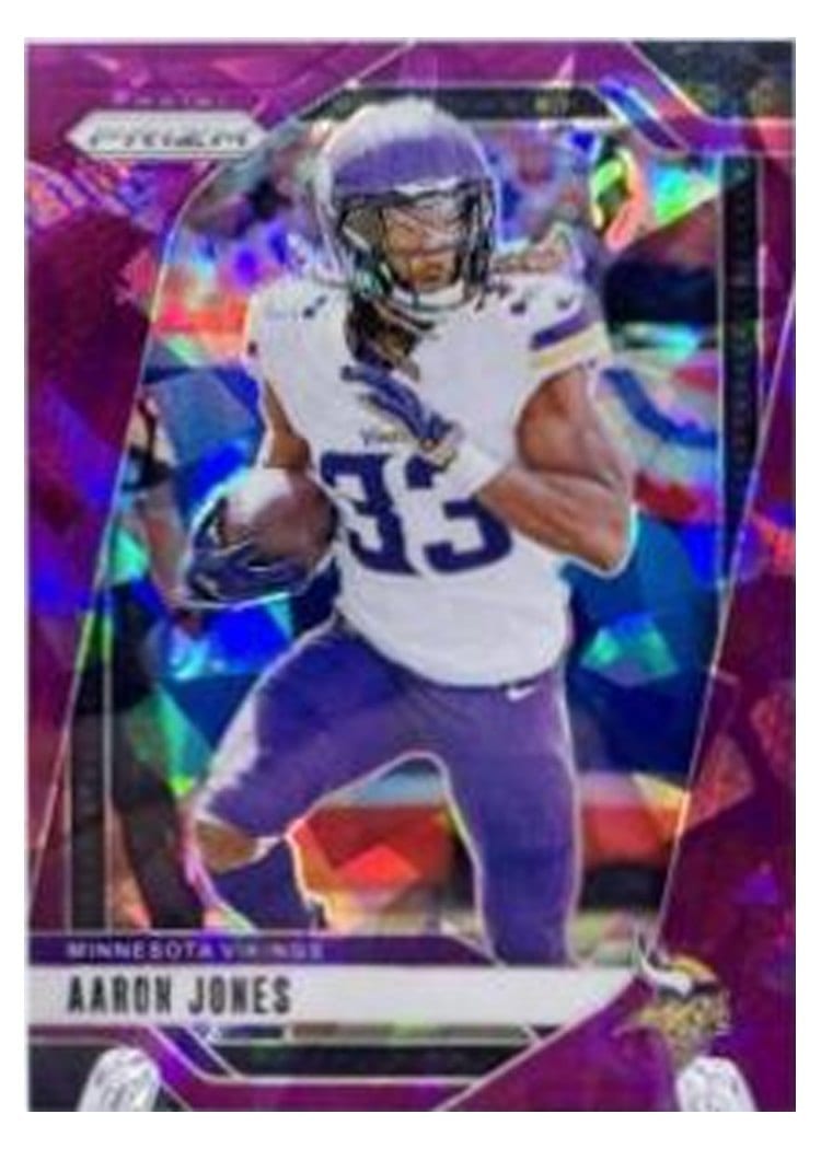 2024 Panini Prizm Base Set Aaron Jones #186 card
