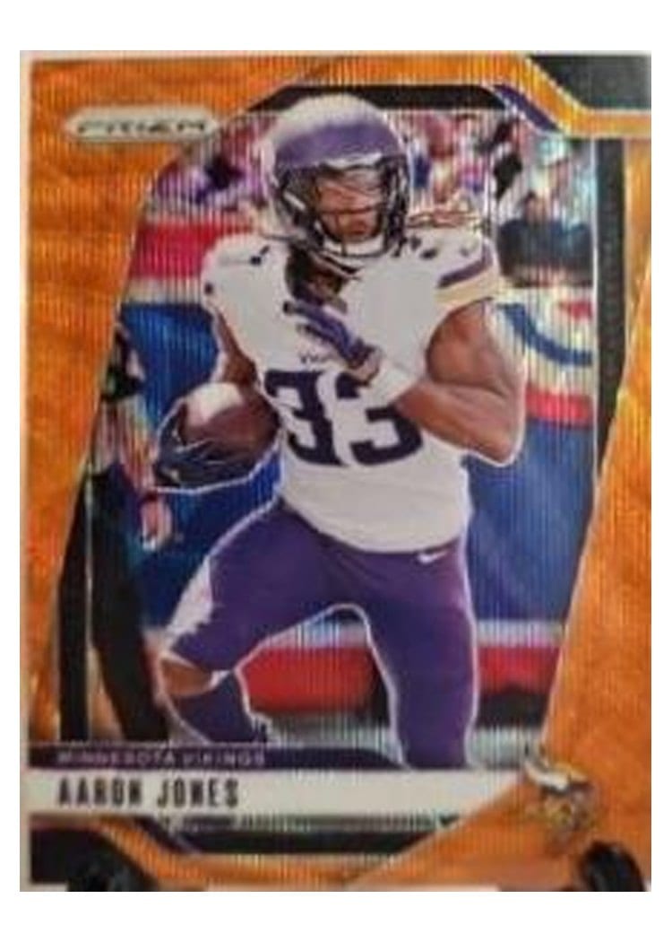 2024 Panini Prizm Base Set Aaron Jones #186 card