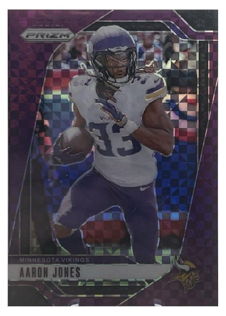 2024 Panini Prizm Base Set Aaron Jones #186 card