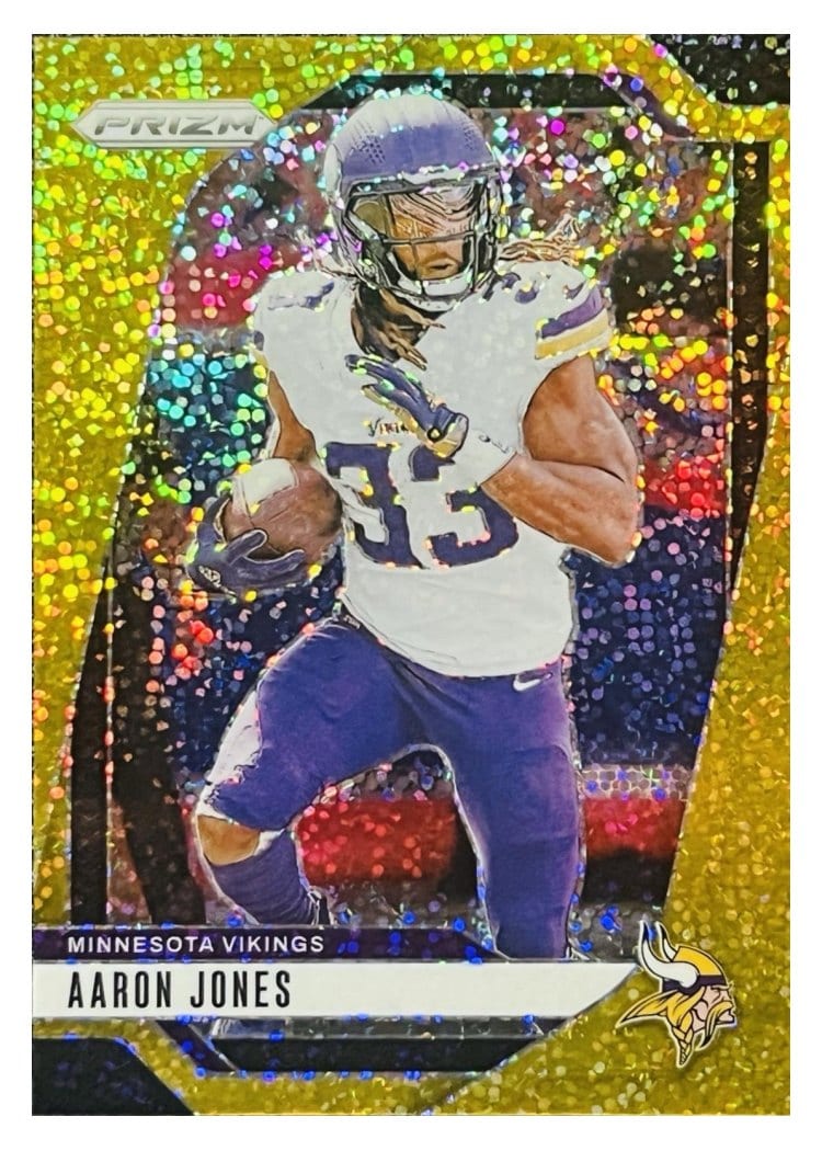 2024 Panini Prizm Base Set Aaron Jones #186 card